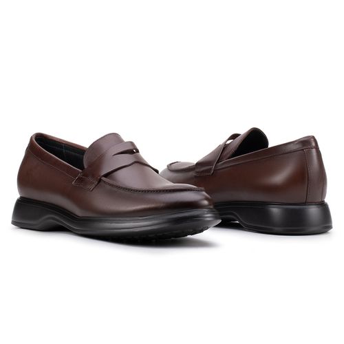Sapato Casual Penny Loafer Café