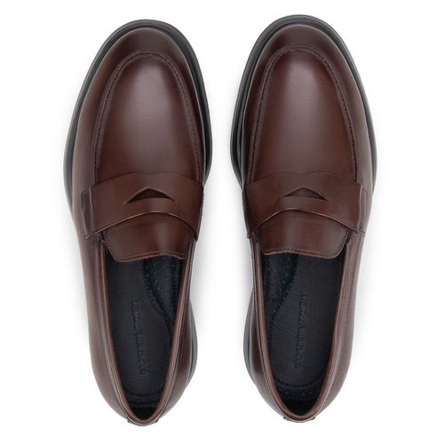 Sapato Casual Penny Loafer Café