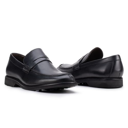 Sapato Social Penny Loafer Preto