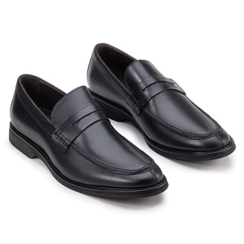 Sapato Social Penny Loafer Preto