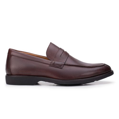 Sapato Casual Penny Loafer Café