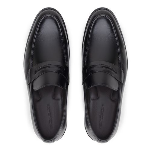 Sapato Social Penny Loafer Preto