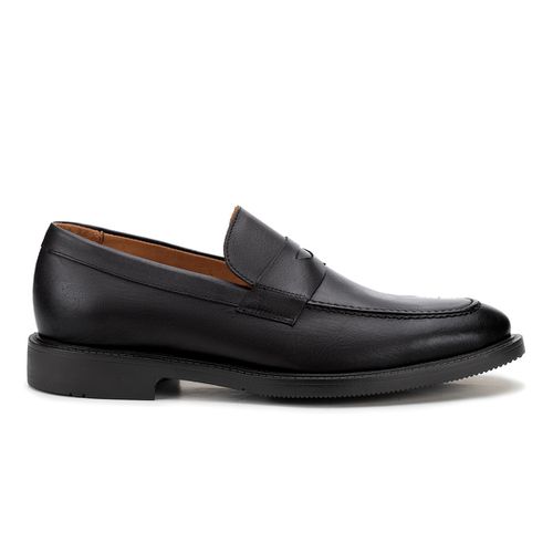 Sapato Social Penny Loafer Preto