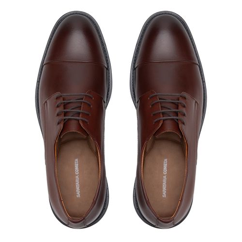 Sapato Social Derby De Amarrar Mogno