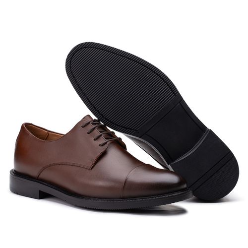 Sapato Social Derby De Amarrar Mogno