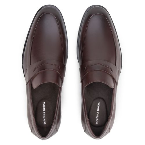 Sapato Social Penny Loafer Café