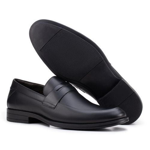 Sapato Social Penny Loafer Preto