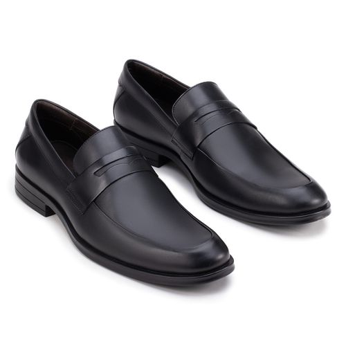 Sapato Social Penny Loafer Preto