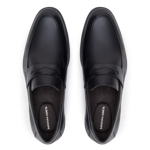 Sapato Social Penny Loafer Preto
