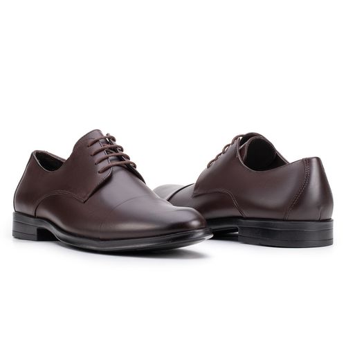 Sapato Social Derby De Amarrar Café
