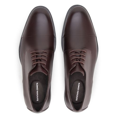 Sapato Social Derby De Amarrar Café