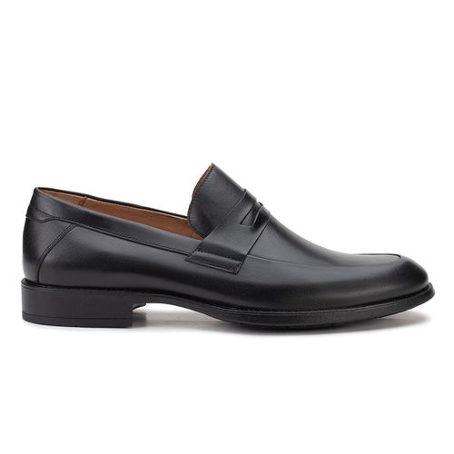 Sapato Social Penny Loafer Preto