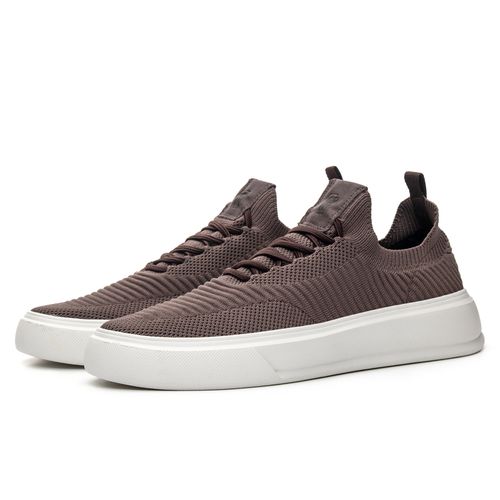 Tênis Knit Zack Concreto - Coronello