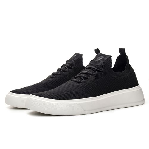 Tênis Knit Zack Preto - Coronello