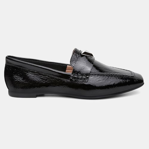 Mocassim Feminino Rita em Couro Preto - 72140preto - SBSHOES