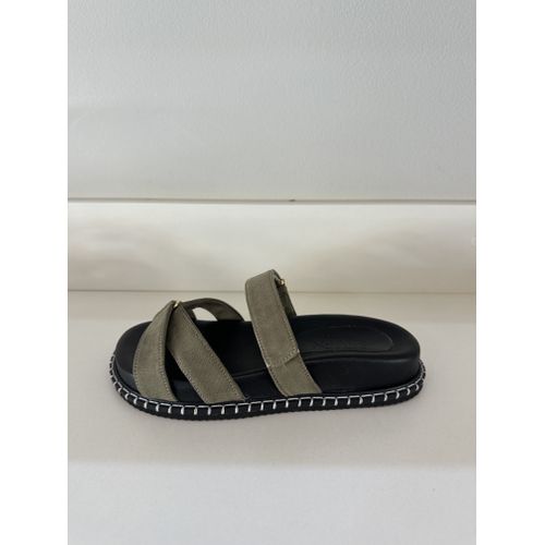 ARMY - PAPETE FEMININA SUED VERDE