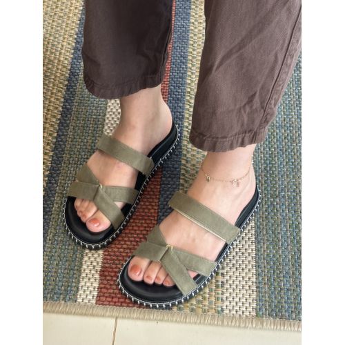 ARMY - PAPETE FEMININA SUED VERDE