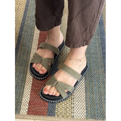 ARMY - PAPETE FEMININA SUED VERDE