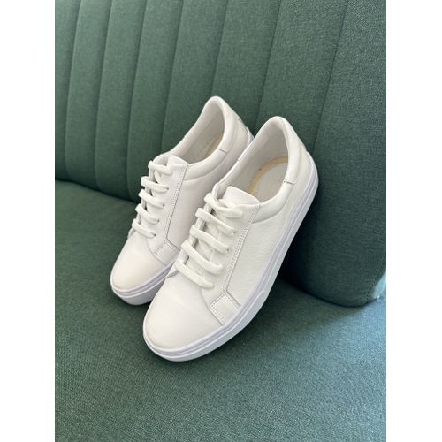 GIGI - TENIS FEMININO COURO BRANCO