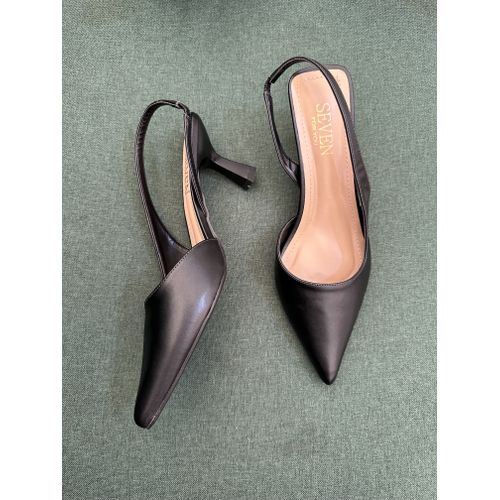 CARLA - SCARPIN FEMININO SALTO 6CM PRETO