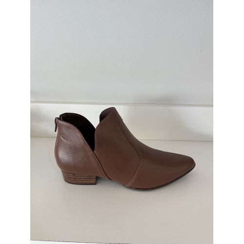 RUTE - BOTA FEMININA COURO PINHÃO