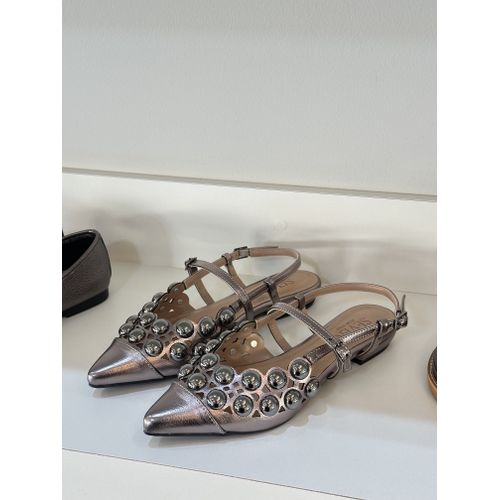 VERA - SAPATILHA FEMININA DETALHES ONIX PRATA VELHO