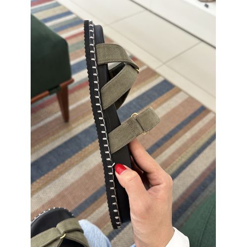 ARMY - PAPETE FEMININA SUED VERDE
