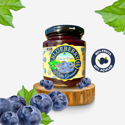 Geleia 80% fruta - 250g - Sitio Germinare 