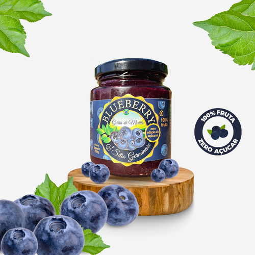  Geleia 100% Fruta-250g - Sitio Germinare 