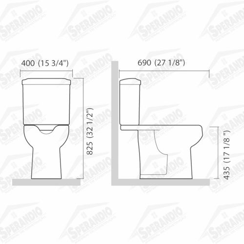 VASO P/DEFICIENTE ACOPLADO LUNA MEDIC - ICASA