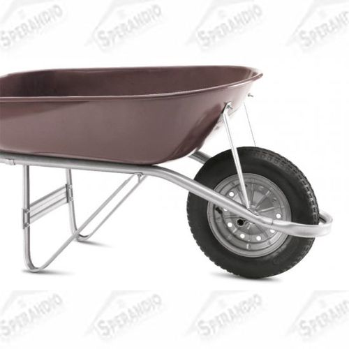 CARRINHO DE MÃO 0,75MM 60L MARROM FISCHER