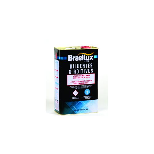 THINNER ACABAMENTO 5LT DILUENTE AUTOMOTIVO BRASILUX