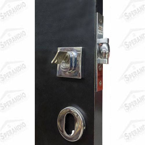 FECHADURA STAM ROSETA 006 QUADRADA AUXILIAR CROMADO