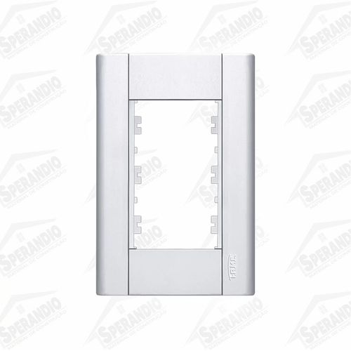 PLACA CEGA 4X2 3 MÓDULOS FAME MODULARE