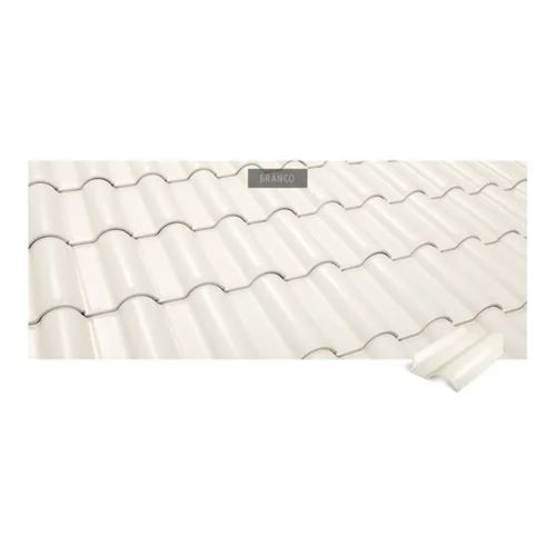 TETTOGRES TELHA 1 FACE BRANCO (12,5PC/M2)