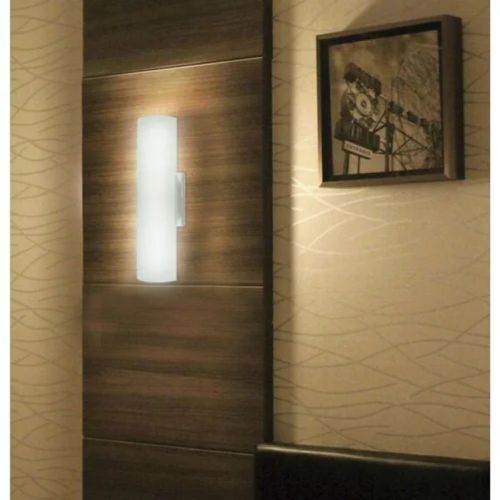 LUMINÁRIA ARANDELA VIDRO CRUVO 30CM 2XE27 BAMBU BLUMENAU