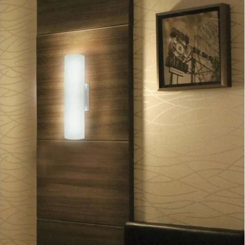 LUMINÁRIA ARANDELA VIDRO CRUVO 30CM 2XE27 BAMBU BLUMENAU