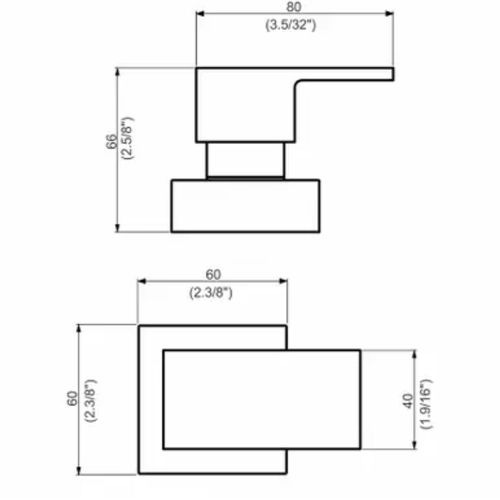 BASE ACABAMENTO DE REGISTRO C-91 DN-32-40 FLAUNT PERFLEX