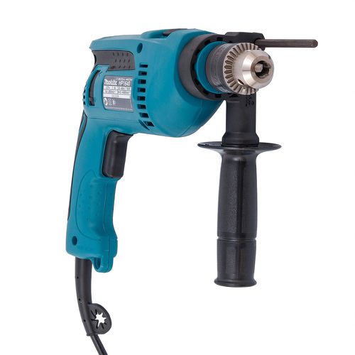 FURADEIRA DE IMPACTO HP1640 AZUL COM MALETA MAKITA 