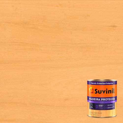VERNIZ 3,6LT MARITIMO MADEIRA PROTEGIDA ACETINADO NATURAL SUVINIL