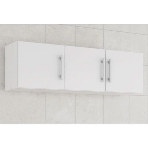 ARMÁRIO DE COZINHA AÉREO FLEX 1,34M BRANCO MGM