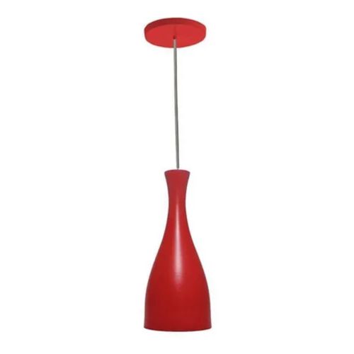 PENDENTE TD 1003 E-27 VERMELHO FOSCO TASCHIBRA