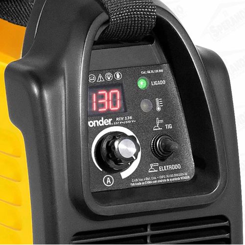 INVERSOR DIGITAL PARA SOLDA RIV136 BIVOLT VONDER 