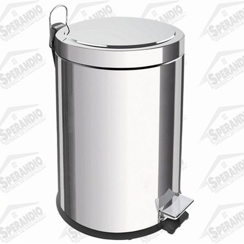 LIXEIRA AÇO INOX COM PEDAL TRAMONTINA BRASIL 20L