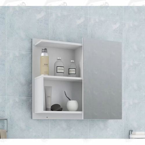 ESPELHEIRA LIS 60CM BRANCO MGM