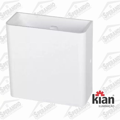 LUMINÁRIA LED ARANDELA IP65 3W BRANCA 3000K KIAN