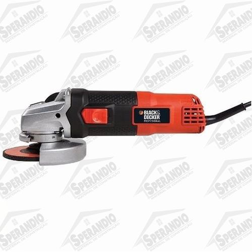 ESMERILHADEIRA ANGULAR BLACK & DECKER 4.1/2 120V G720-BR 