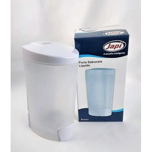 PORTA SABONETE LIQUIDO BRANCO 500ML (ALCOOL)