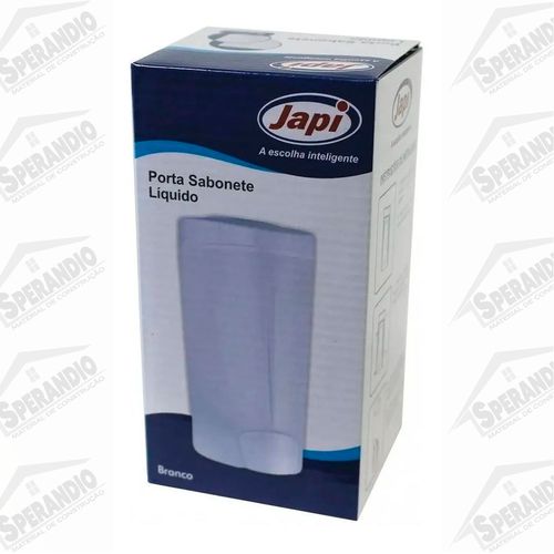 PORTA SABONETE LIQUIDO BRANCO 500ML (ALCOOL)