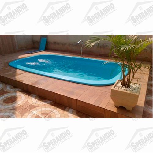 PISCINA DE FIBRA SIRIUS 4,60X2,40X1,30 UP